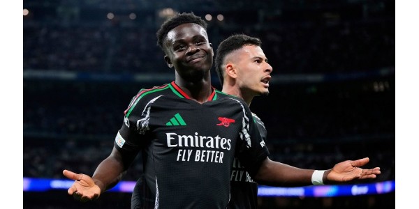 Arsenal voitti pelin Bernabeulla Arsenal voitti pelin Bernabeulla